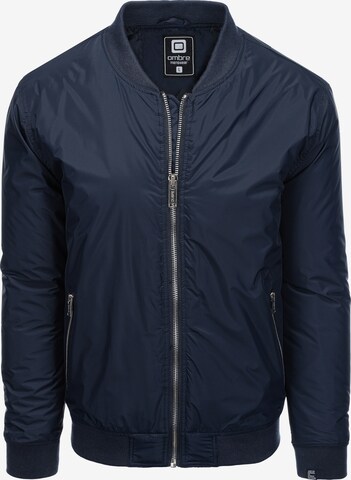 Ombre Between-Season Jacket 'C538' in Blue: front