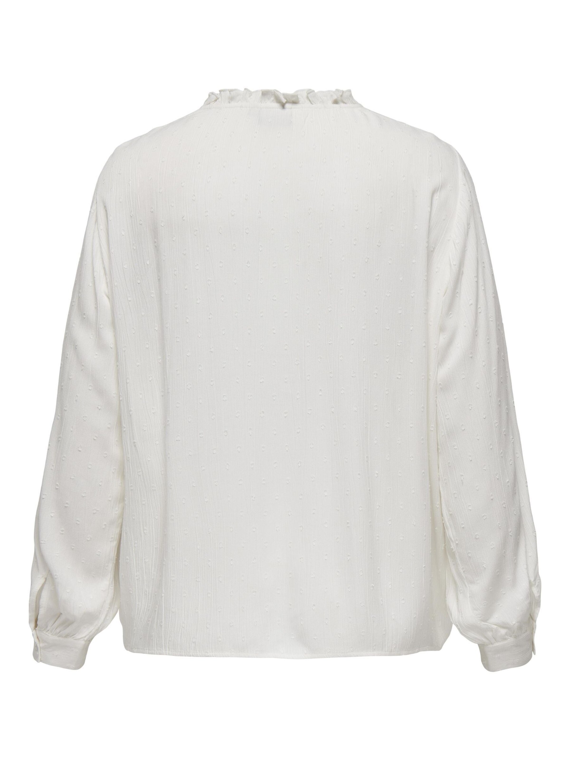 Camicia da donna di ONLY Carmakoma in bianco