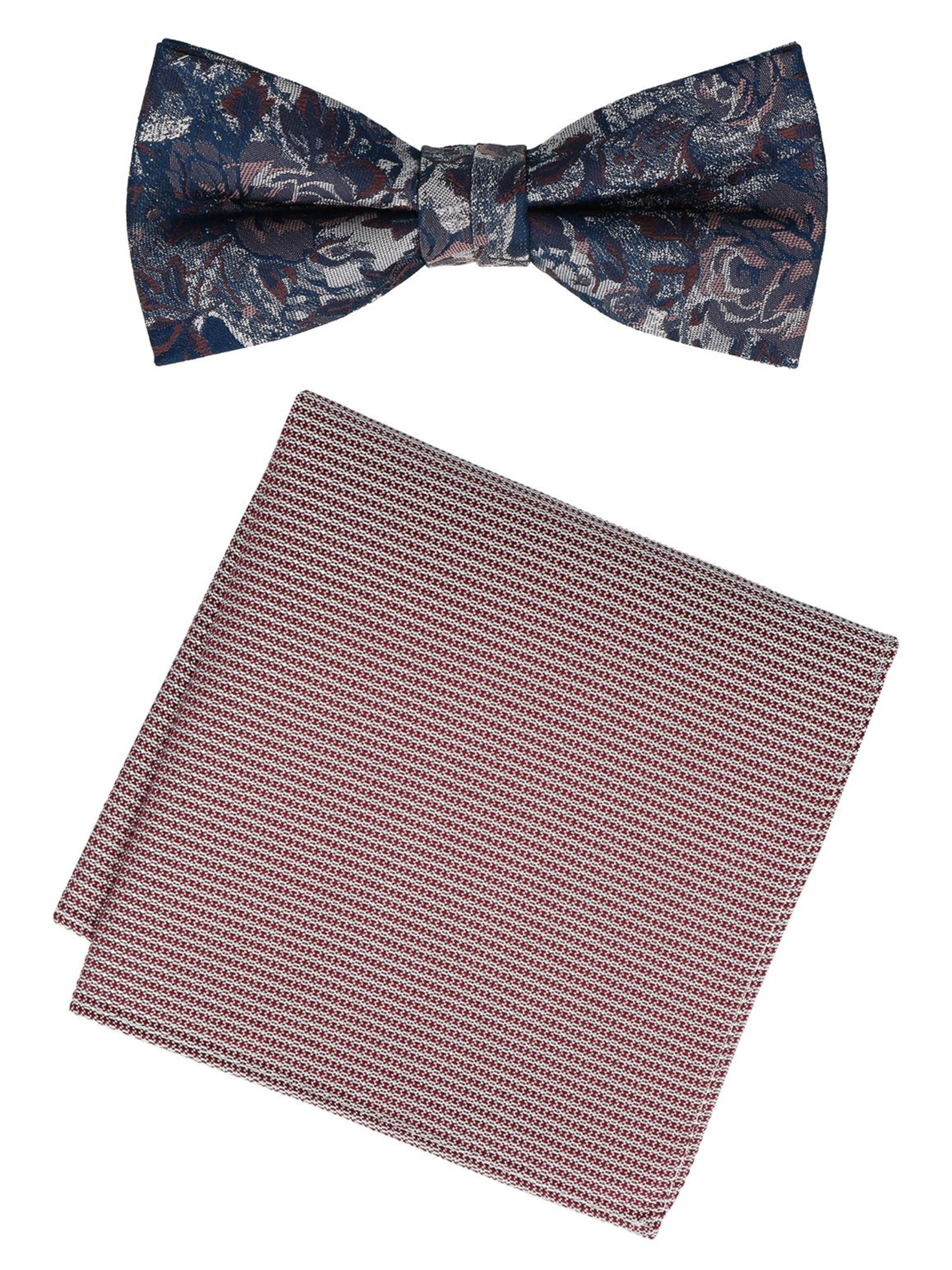 WILLEN Fliege 'Set Floral/ Uni'‌‌‌‌‌‌‌ in Lila: Vorderseite