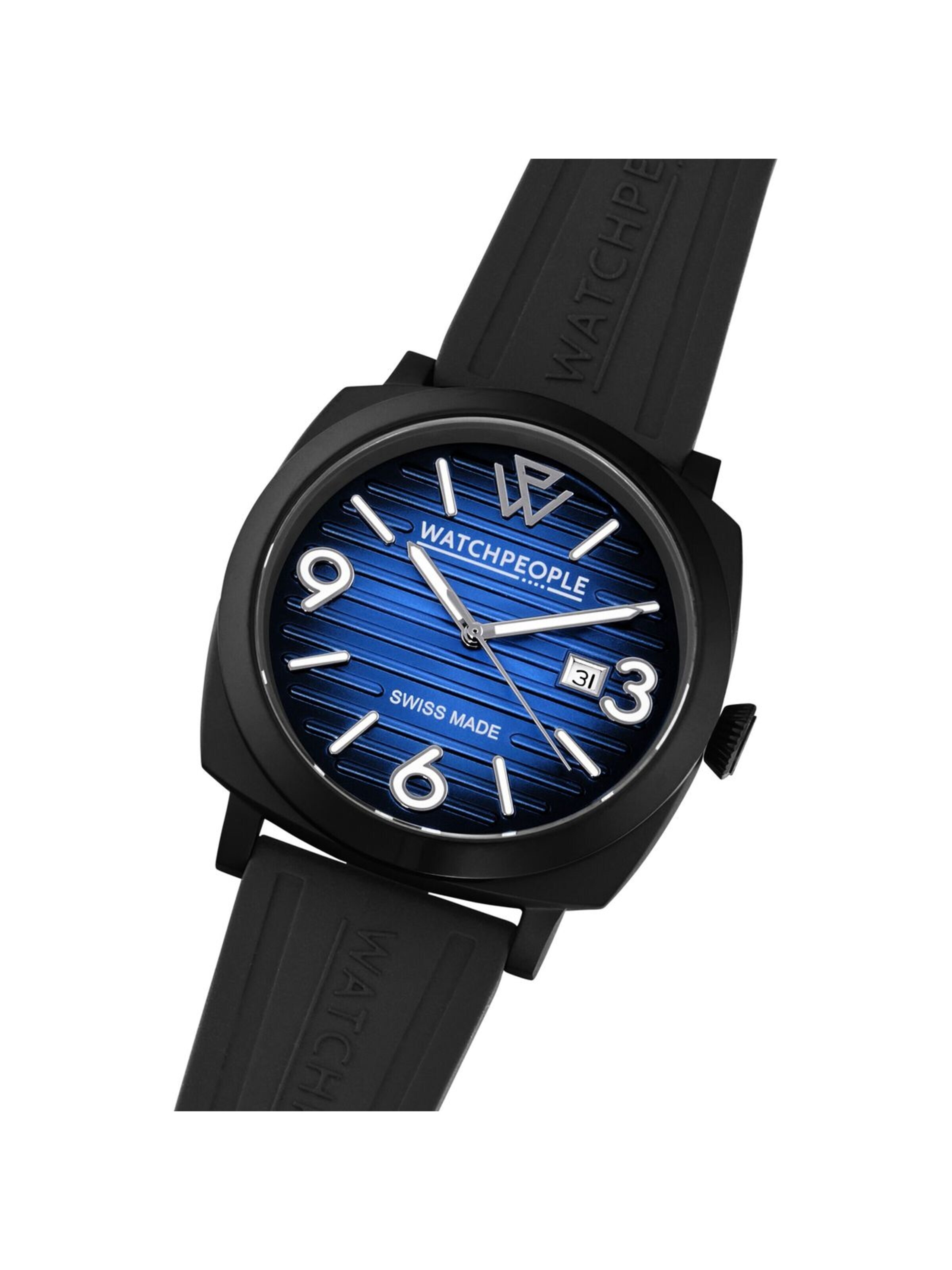 Montre à affichage analogique Watchpeople en bleu