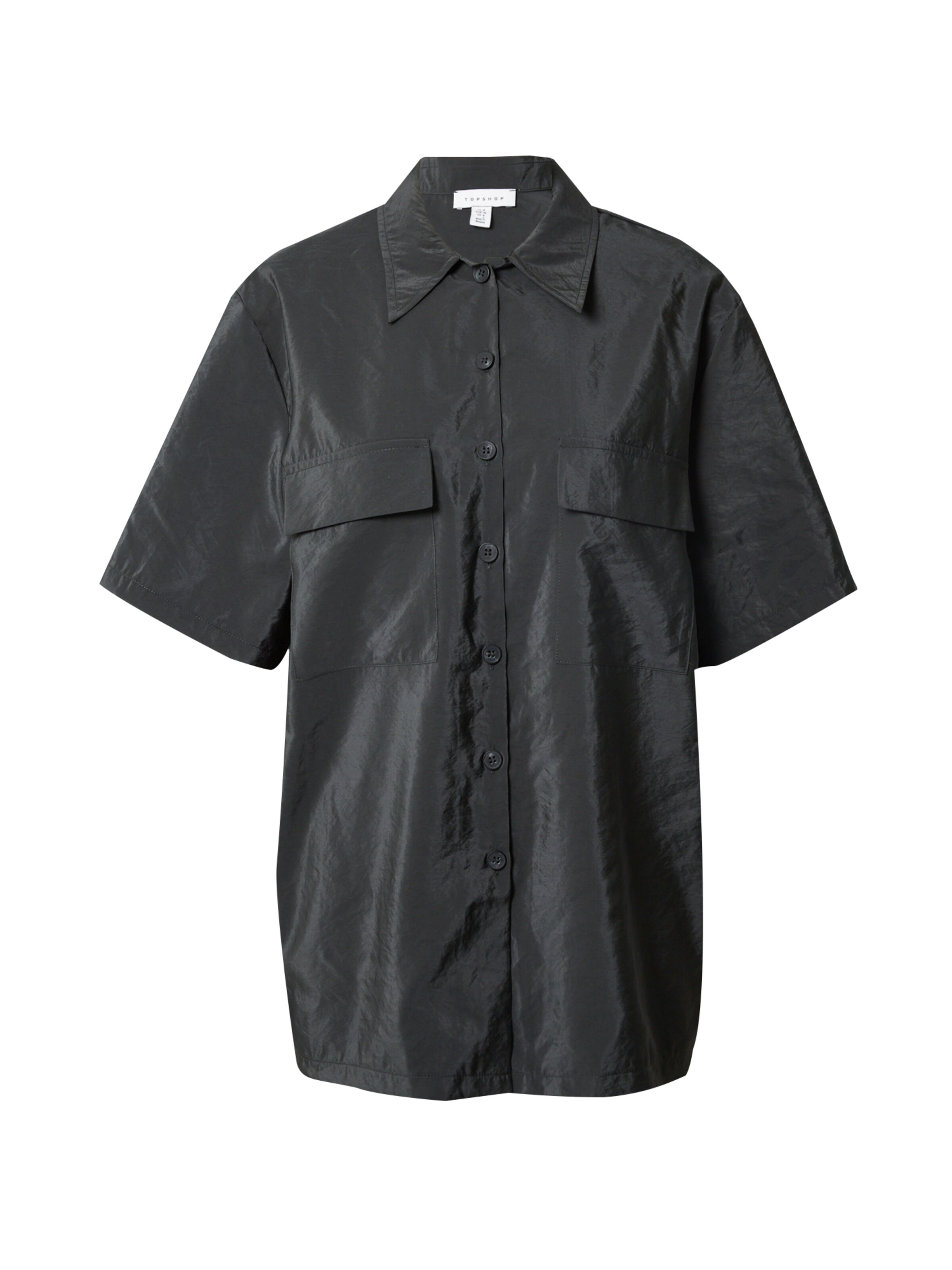 TOPSHOP Pluus, värv hall: eest vaates