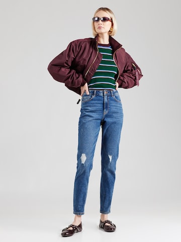 PIECES Slimfit Kavbojke 'Kesia' | modra barva