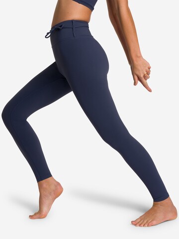 OCEANSAPART Skinny Sportbroek 'Gianna' in Blauw