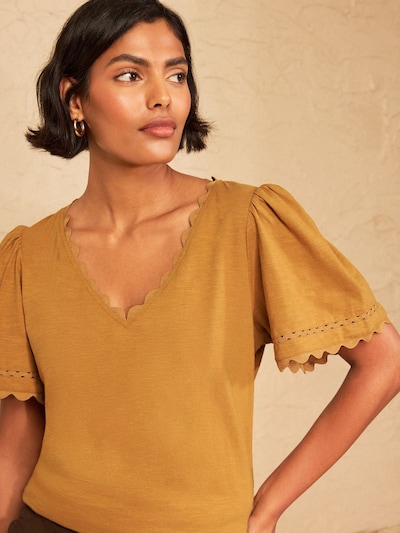 love & roses Shirts i XS i safran, Produktvisning