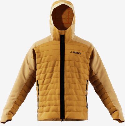 ADIDAS PERFORMANCE Veste outdoor en cappuccino / orange / noir, Vue avec produit