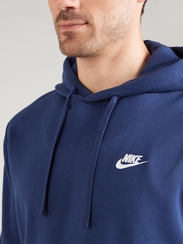 Coupe regular Sweat-shirt 'Club Fleece' Nike Sportswear en bleu