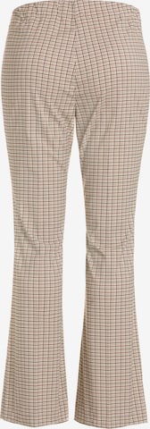 Bootcut Pantalon à plis Ulla Popken en beige