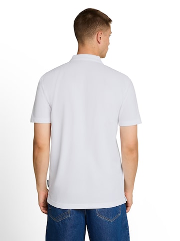 TOM TAILOR DENIM Μπλουζάκι σε λευκό