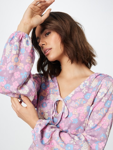 Nasty Gal Bluse in Lila