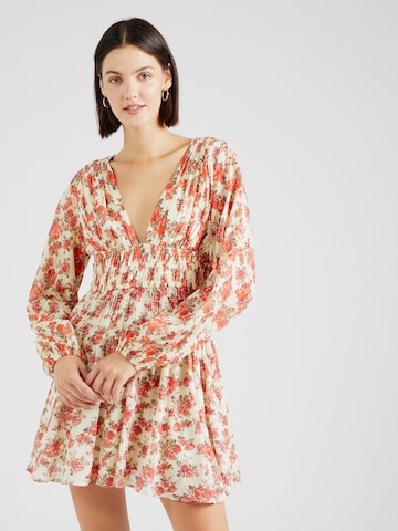 Free People Jurk 'KEEP YOU' in Beige: voorkant