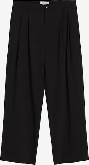 Bershka Pantalon à pince en noir, Vue avec produit