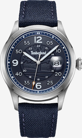 TIMBERLAND Analoog horloge 'CORNWALL' in Blauw: voorkant