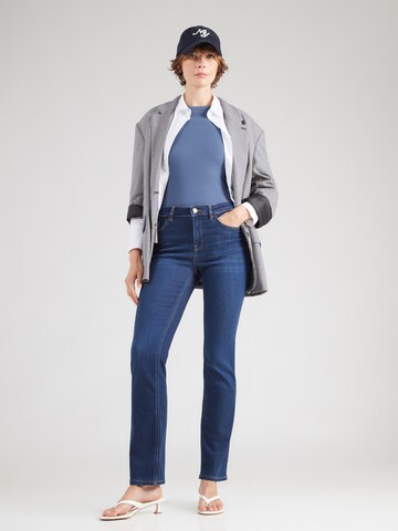 Coupe slim Jean 'MMAshley' MOS MOSH en bleu