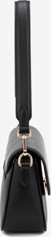 Borsa a spalla 'Borsa a spalla donna pelle vegana PU - Lisandra Elite nera' di David Jones in nero: frontale