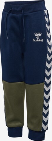 Effilé Pantalon de sport 'OLEK' Hummel en bleu