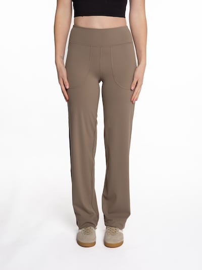 mymotus Sportbroek 'YW101 Jazzpant' in S/Regular in de kleur Beige, Productweergave