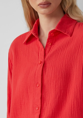 QS Bluse in Rot