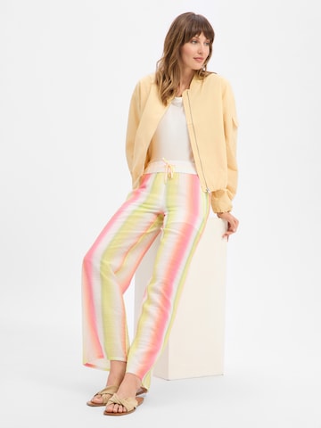 Regular Pantalon à pince Marc Cain en mélange de couleurs