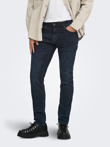 Only & Sons Slimfit Jeans 'ONSLoom' i blå: forside