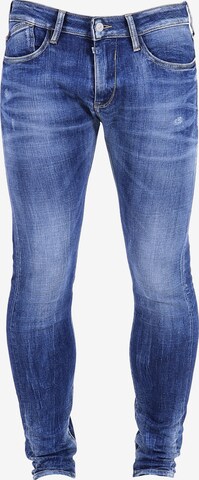 Le Temps Des Cerises Jeans 'POWERC' in Blauw: voorkant