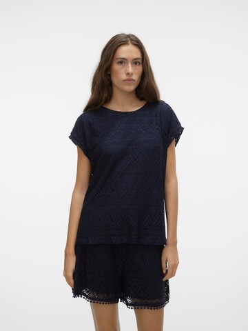 VERO MODA Shirt 'MAYA AVA' in Blue: front