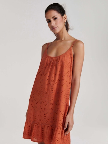 Robe d’été 'IBIZA' Shiwi en marron : devant