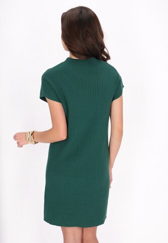 faina Knit dress in Green