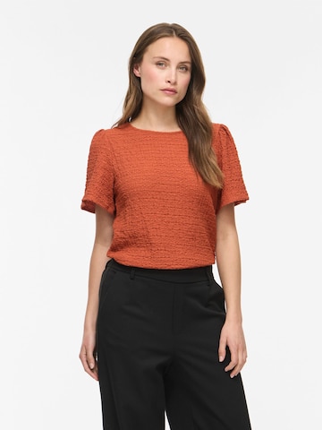 VILA - Camiseta en naranja: frente