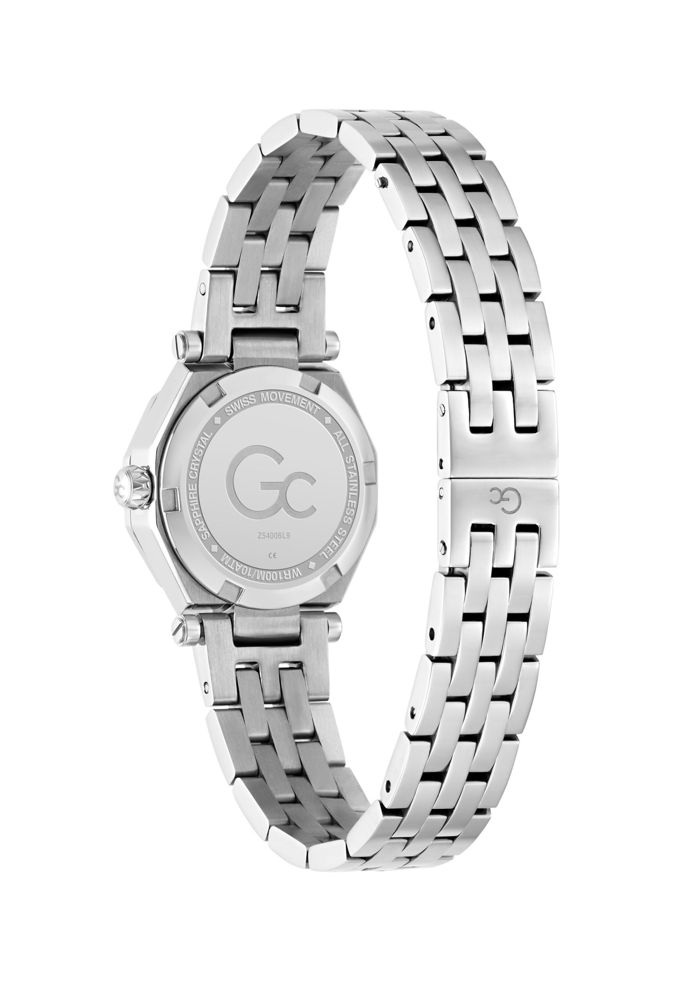 Gc Analoguhr 'Gleam' in Silber