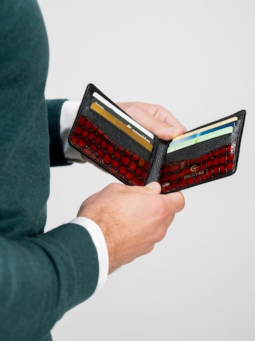 GT Collection Portemonnee 'Croc Prestige' in Rood