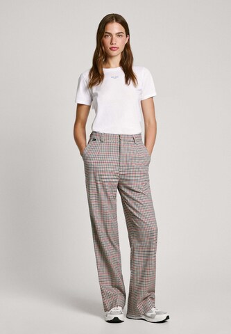Pepe Jeans Loosefit Bandplooibroek ' BRISTOL ' in Gemengde kleuren