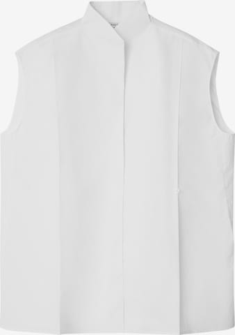 Adolfo Dominguez - Blusa em branco: frente