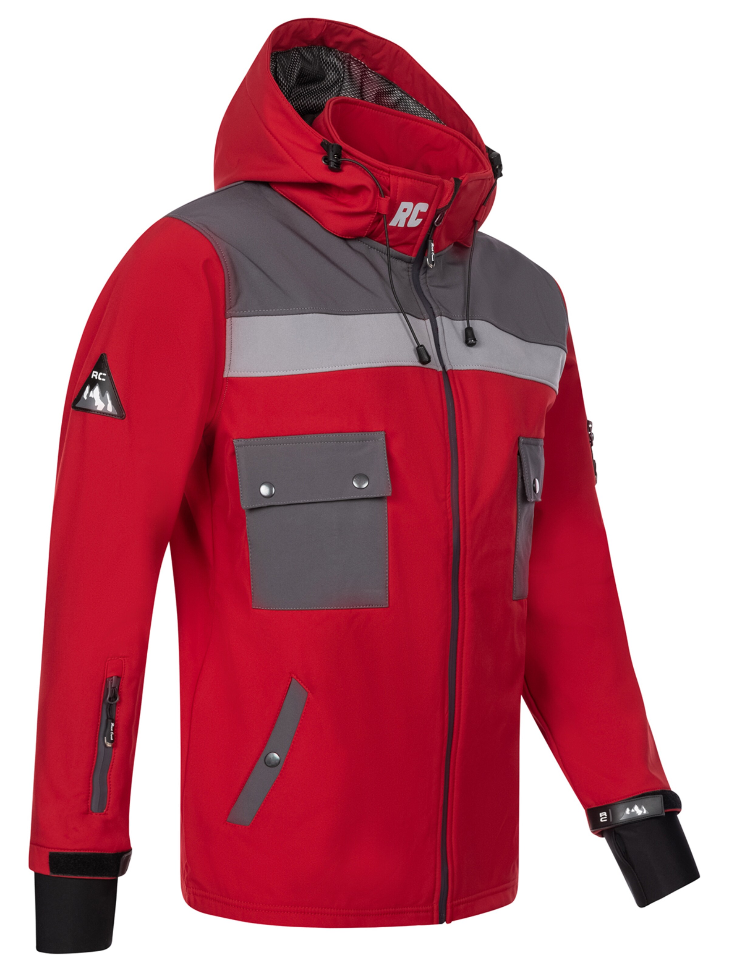 Rock Creek Outdoorjacke in Rot