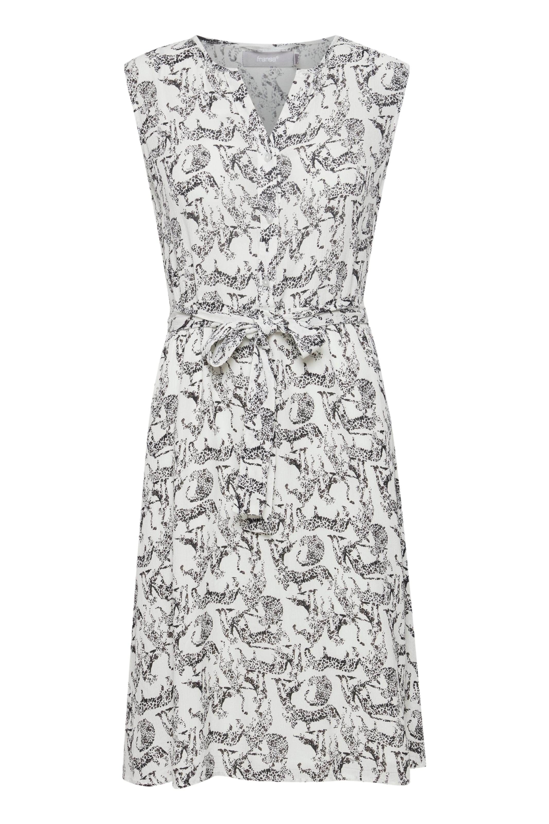 Fransa Zomerjurk in Grijs: voorkant