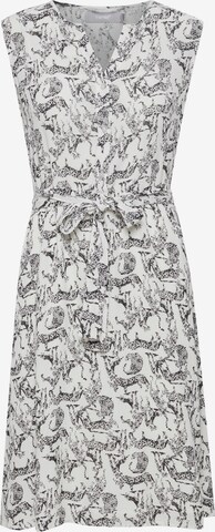 Fransa Summer Dress in Grey: front