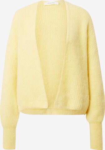 AMERICAN VINTAGE Knit Cardigan 'EAST' in Yellow: front