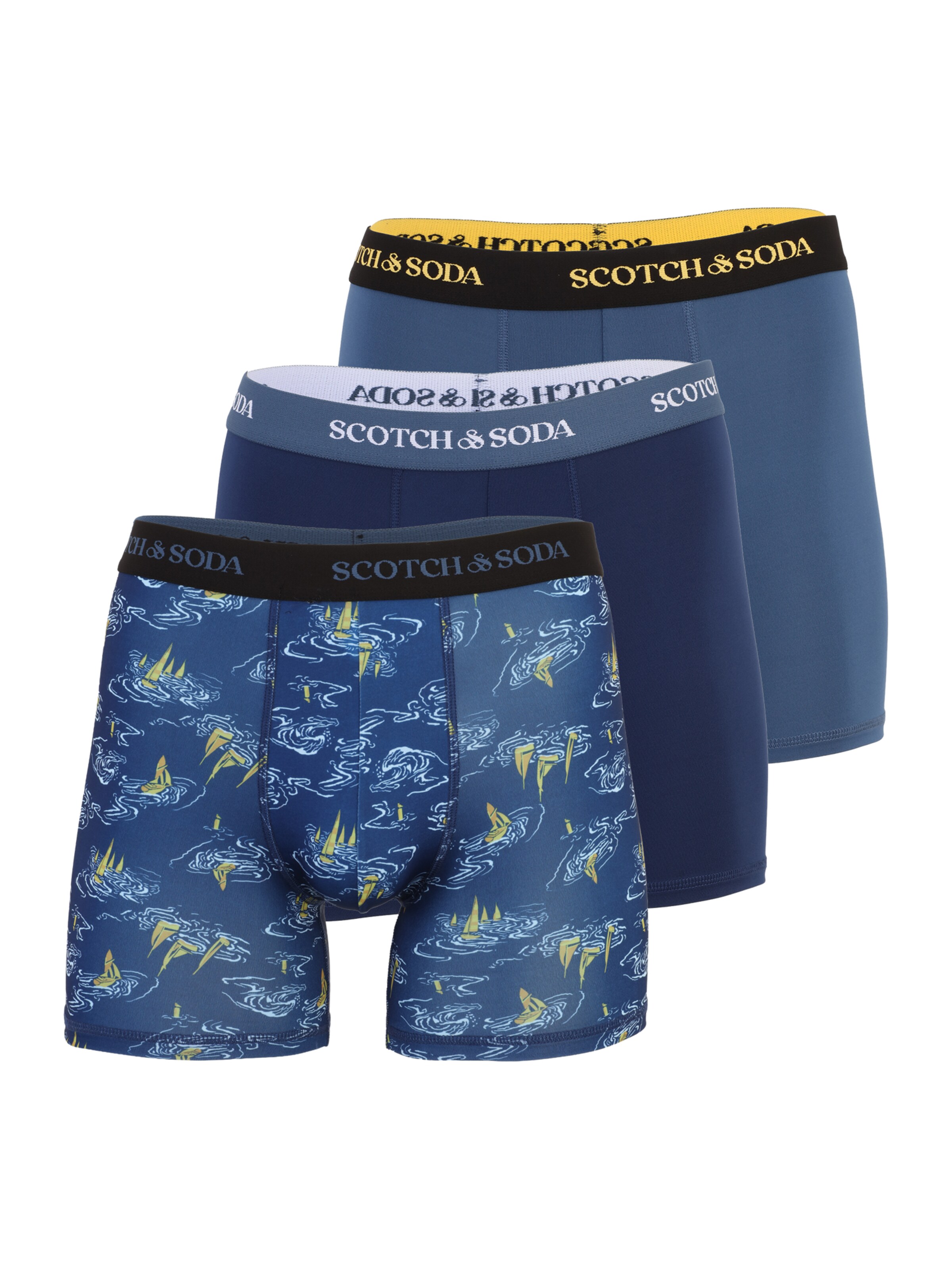 SCOTCH & SODA Boxershorts in Blau: Vorderseite