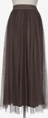 LACE & BEADS Skirt in L in Brown: front