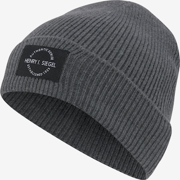 H.I.S Beanie in Grey: front