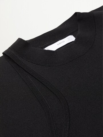 MANGO Top 'TATE' in Black