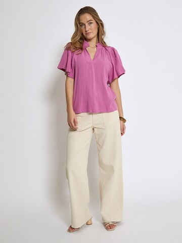 Peppercorn Blouse 'Hannah' in Roze