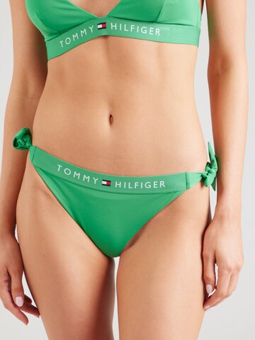Pantaloncini per bikini di Tommy Hilfiger Underwear in verde: frontale