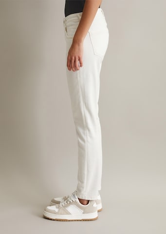 Coupe slim Jean Marc O'Polo DENIM en blanc