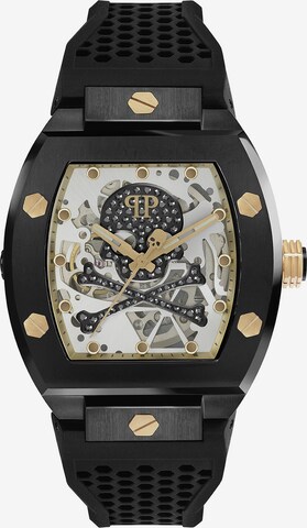 Philipp Plein Uhr in Schwarz: predná strana