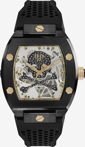 Philipp Plein Uhr in Schwarz: Vorderseite