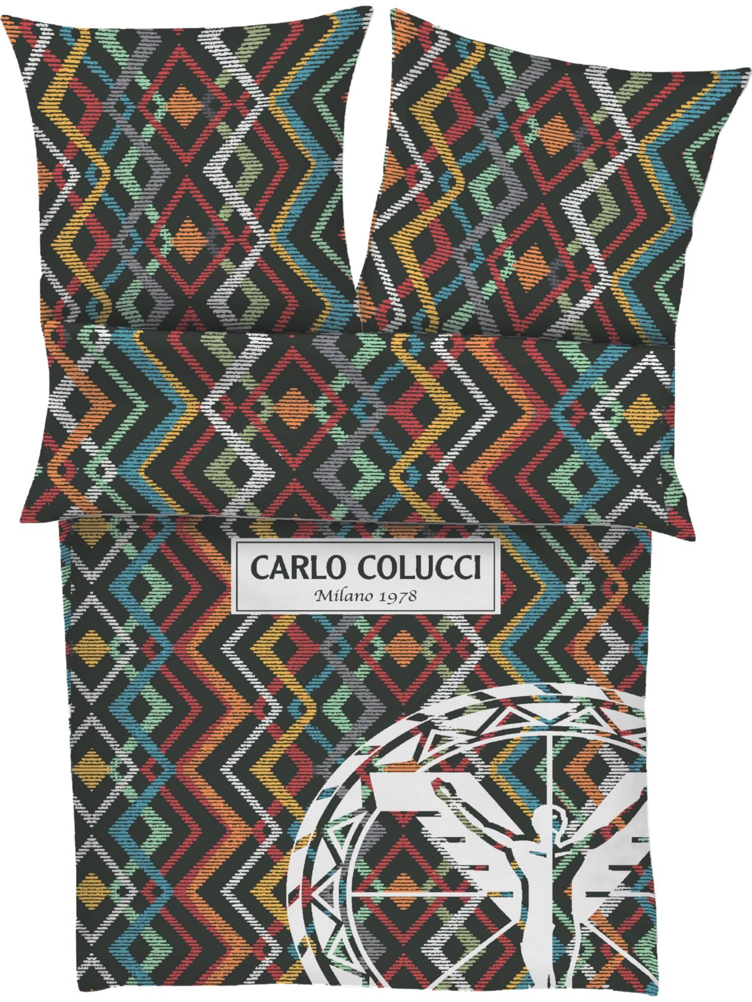 Housse de couette ' Chiesa ' Carlo Colucci en mélange de couleurs : devant