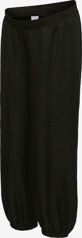 Effilé Pantalon 'MLLIFINA' MAMALICIOUS en noir : devant