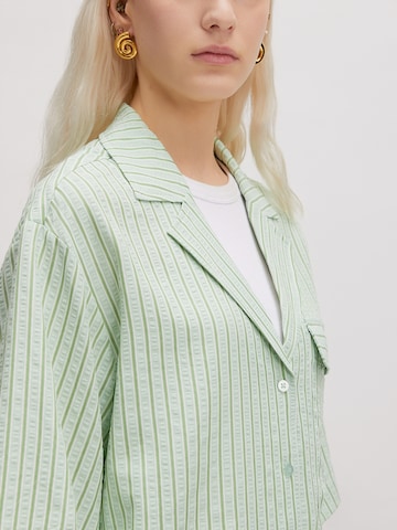 EDITEDBluza 'Brielle' - zelena boja