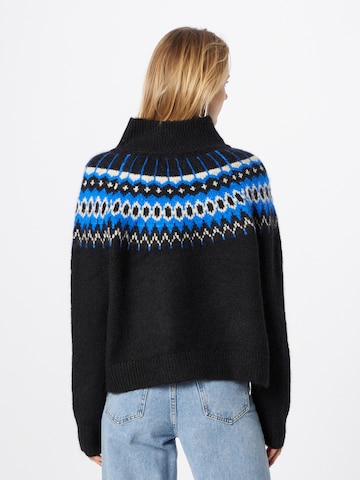 GAP Sweter 'FAIRISLE' w kolorze czarny