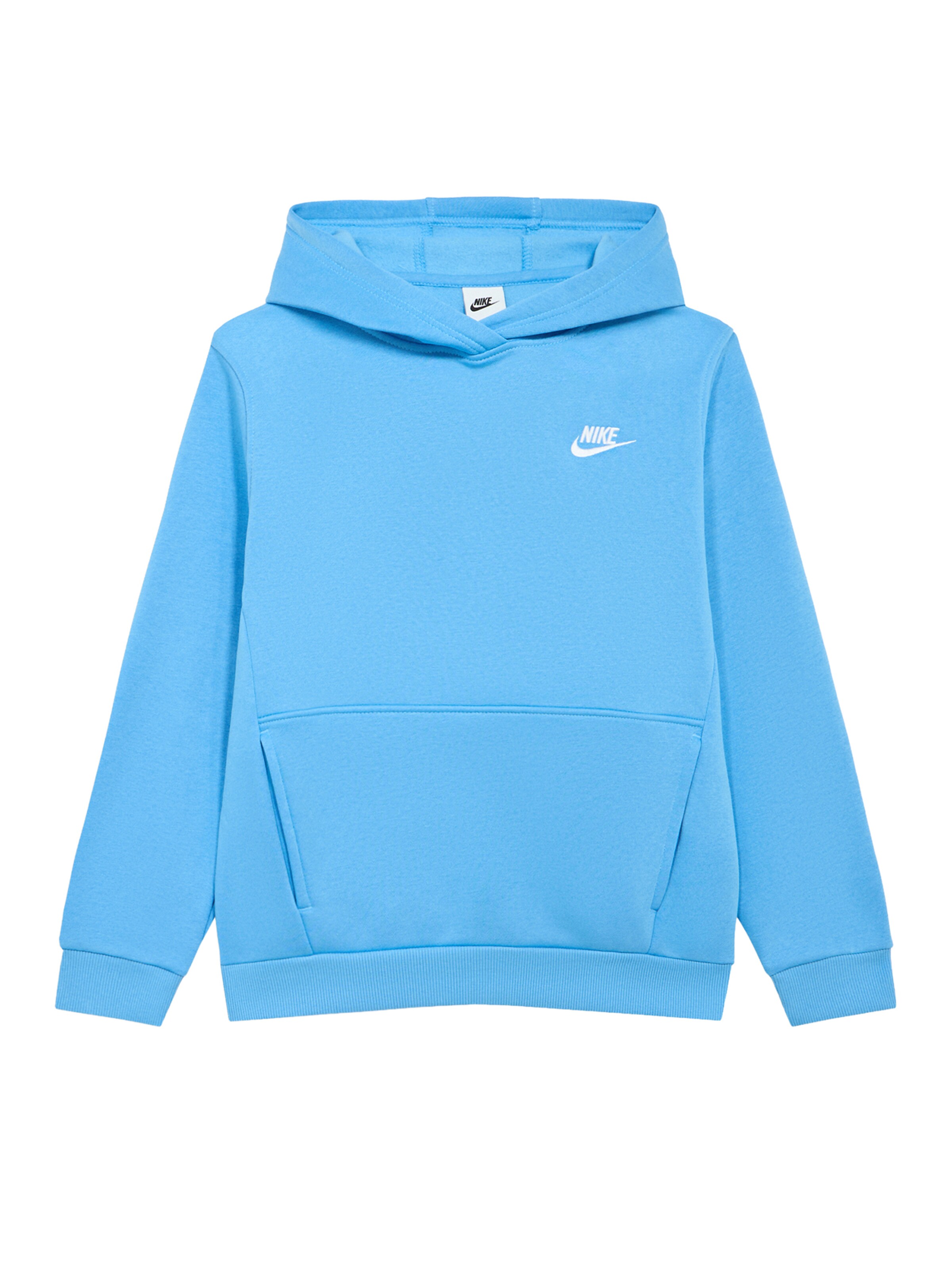 Nike Sportswear Sweatshirt 'Club Fleece' in Blauw: voorkant